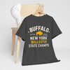 Dark Slate Gray Buffalo New York Bills 8720 State Champs T‑Shirt