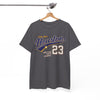 White Smoke Houston 23 tee city athletic shirt retro sports vintage tee