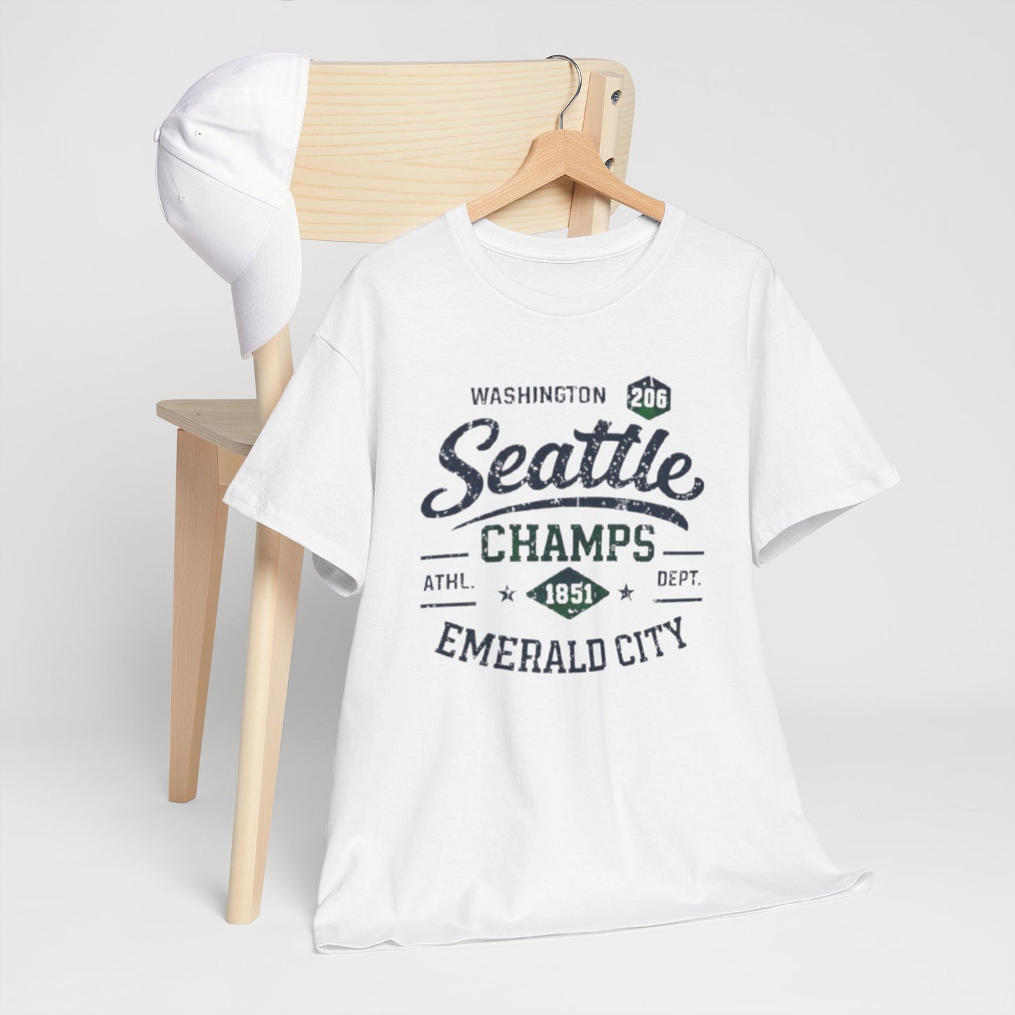 Seattle Champs T-Shirt — Emerald City Vintage Athletic Tee