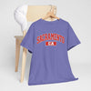 Light Slate Gray Sacramento CA Arch Tee — Retro College-Style City T-Shirt