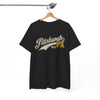 Pittsburgh PA 412 Retro Script Tee – lightweight game day shirt, football shirt, image 1.0