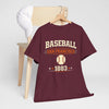 Dark Slate Gray San Francisco Baseball 1883 Tee vintage-style baseball shirt