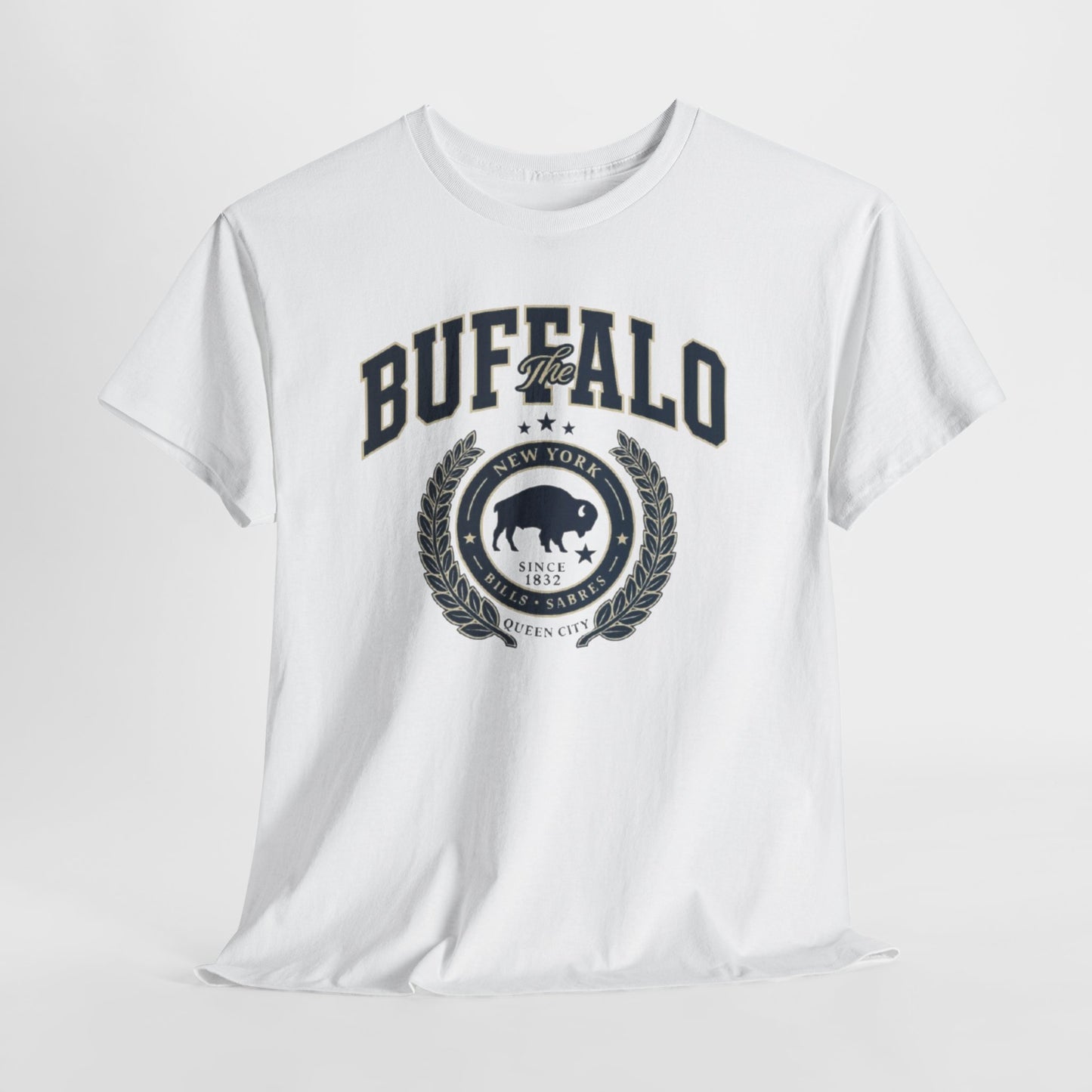 Buffalo Crest Tee – Vintage Buffalo Logo T-Shirt
