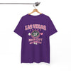 White Smoke Las Vegas Neon City Tee — LV High Rollers Vintage Casino Graphic T-Shirt