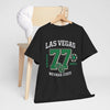 Dark Slate Gray Las Vegas 77 Nevada State Tee – Retro Sports Casino Graphic T-Shirt