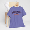 Light Slate Gray Sacramento California Vintage Arch Tee — City  Graphic T-Shirt