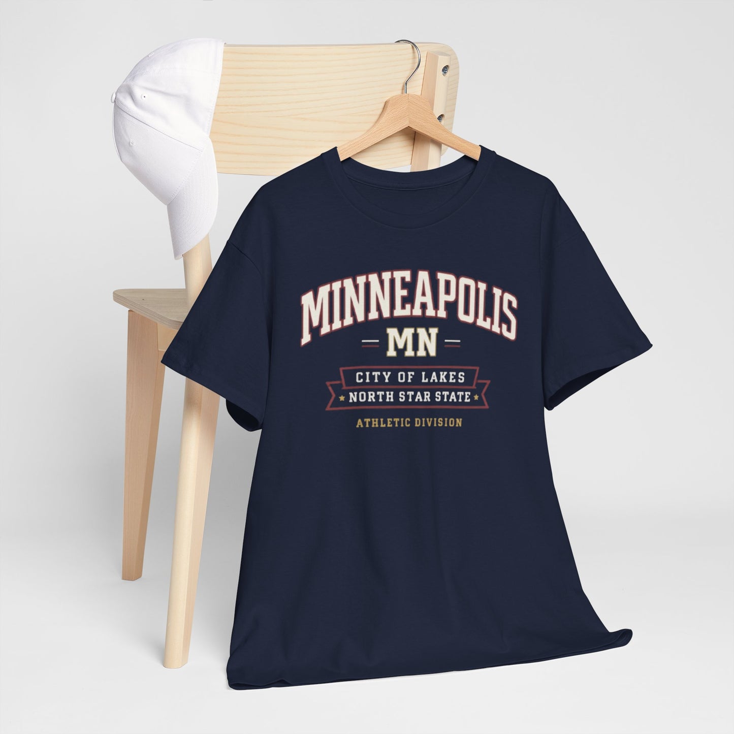Minneapolis MN City of Lakes T-Shirt — Vintage North Star State Tee