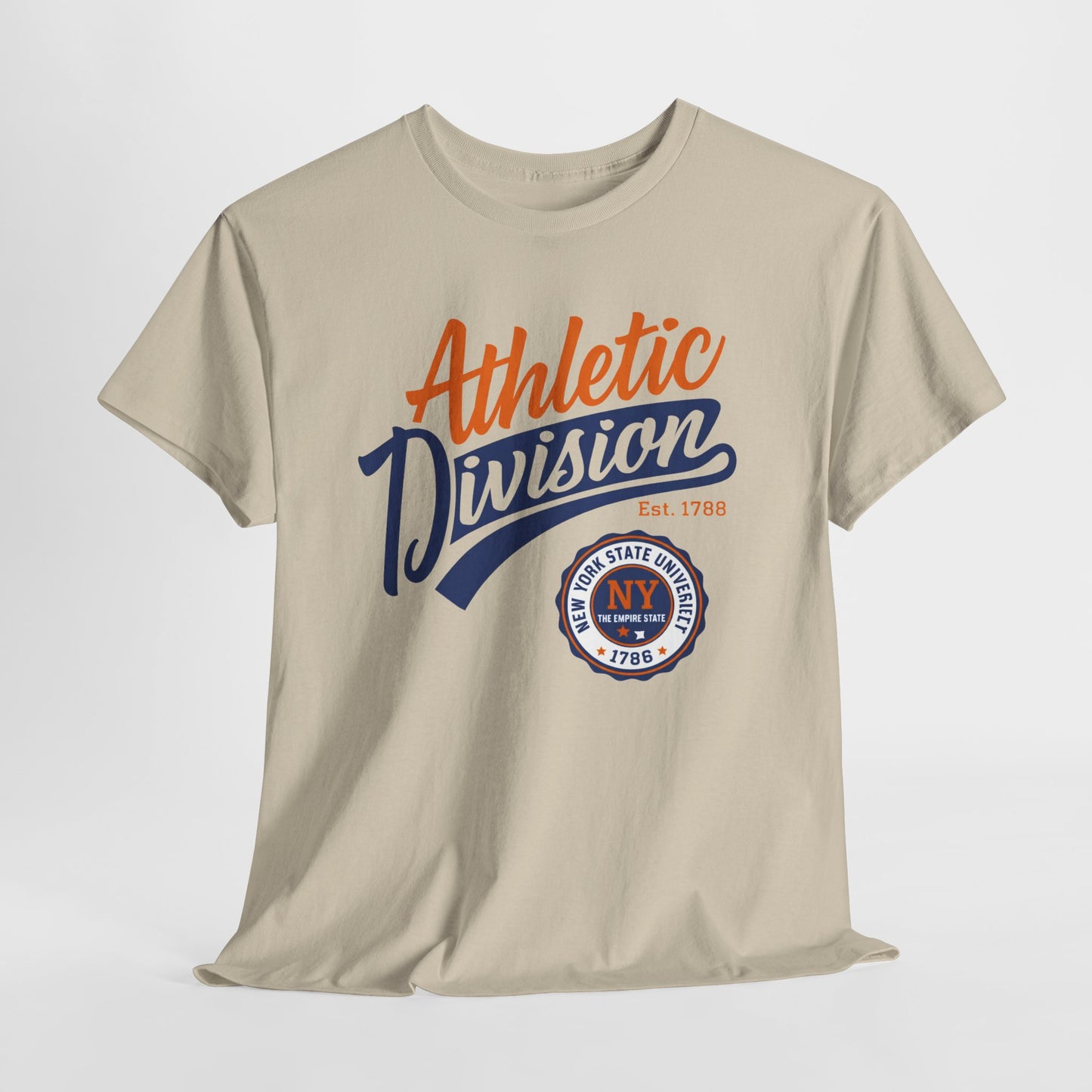 Athletic Division NY Vintage Graphic Tee collegiate style t-shirt