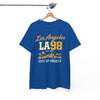 Los Angeles LA 98 T-Shirt – City of Angels Skyline Tee – lightweight game day shirt, football shirt, image 1.0