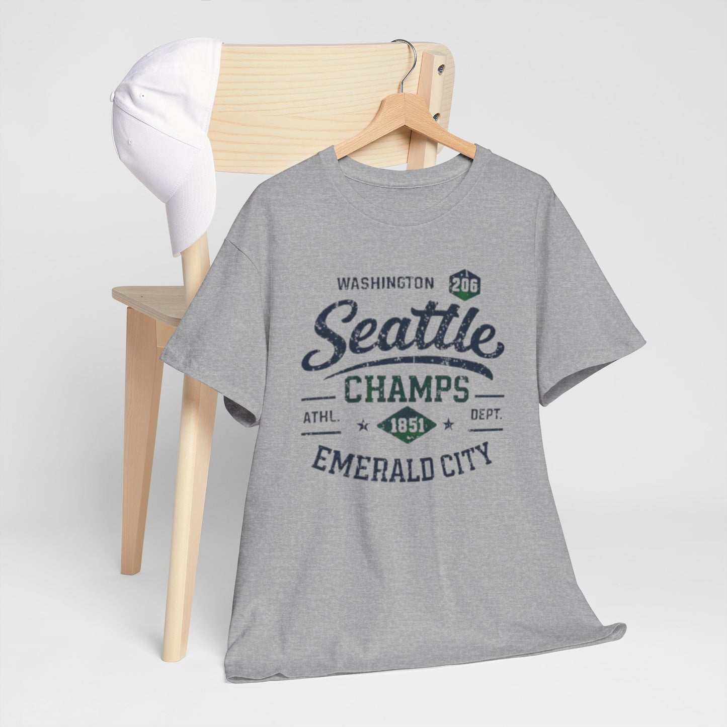 Seattle Champs T-Shirt — Emerald City Vintage Athletic Tee