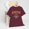 Dark Slate Gray Austin Texas TX Shield Graphic Tee — Vintage College-Style City T-Shirt