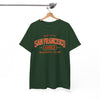 White Smoke San Francisco Bay City Baseball 1883 T Shirt – Vintage Athletic Streetwear Tee