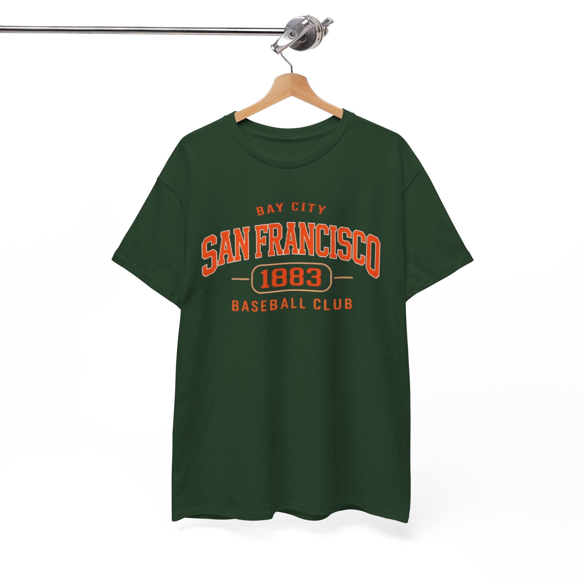 White Smoke San Francisco Bay City Baseball 1883 T Shirt – Vintage Athletic Streetwear Tee