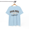 San Jose California Tee – Vintage '1777' Collegiate City Shirt Bay Area graphic tee