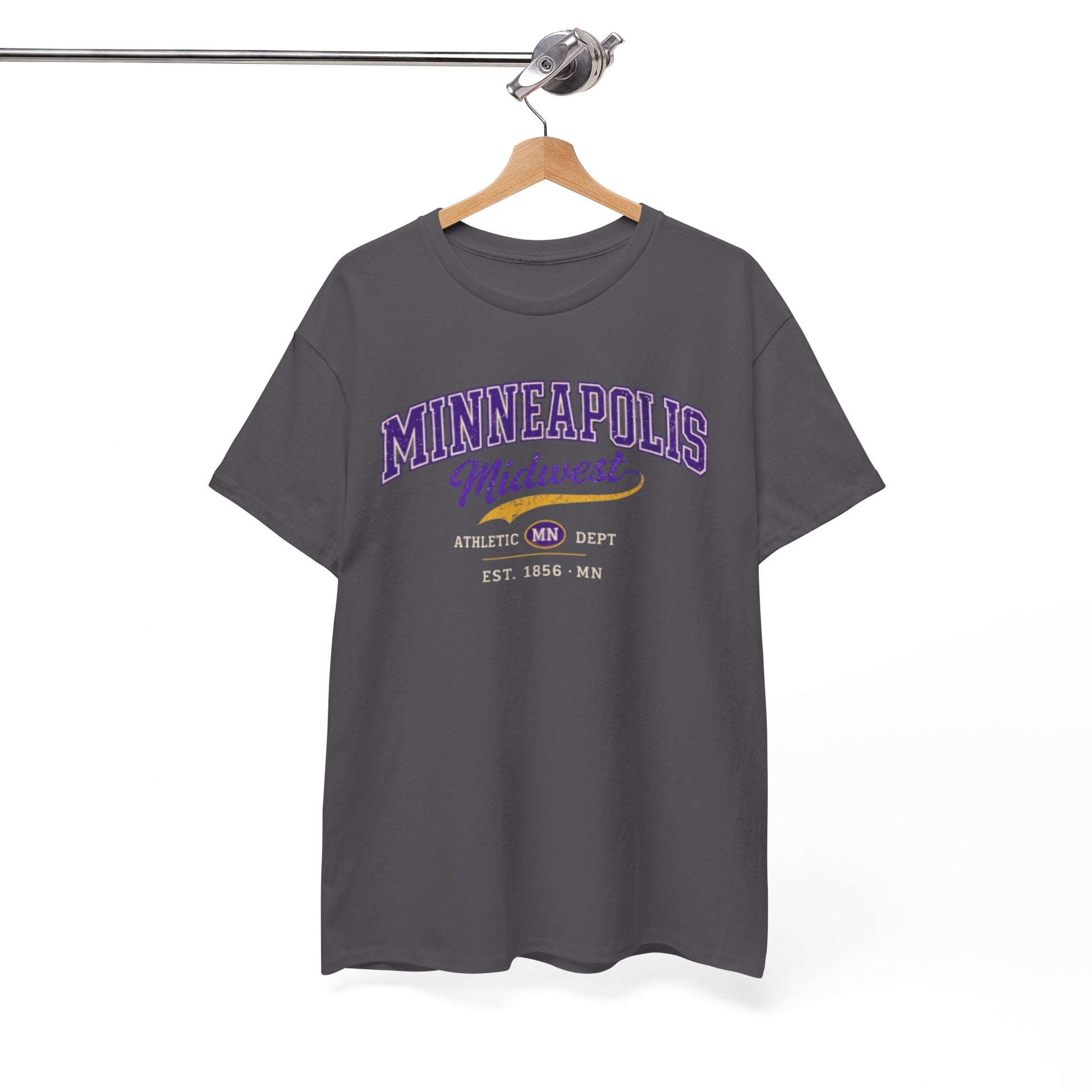 Minneapolis Midwest Athletic Tee — 'Minneapolis Midwest' Vintage Collegiate Graphic T-Shirt streetwear fashion product image 1