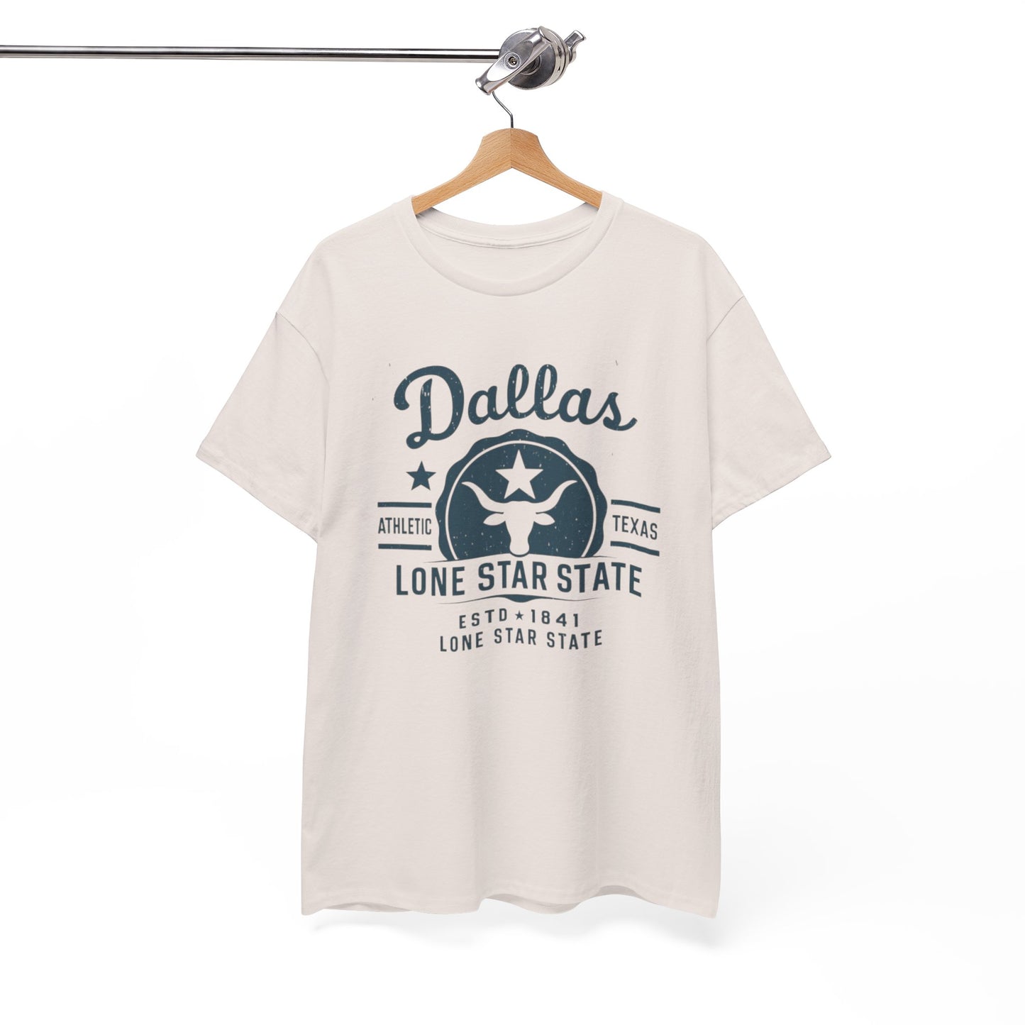 Dallas Lone Star State T-Shirt — Retro Texas Athletic Tee