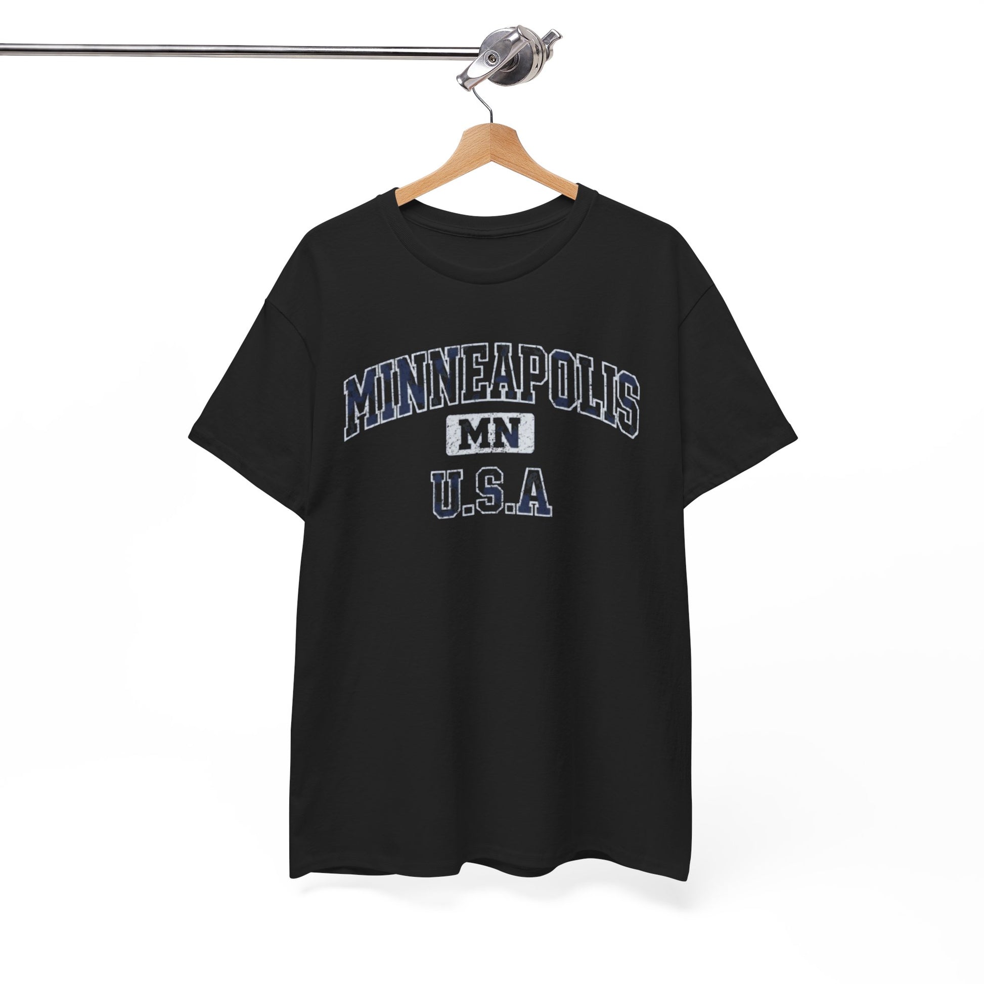 Minneapolis MN U.S.A. Tee — Vintage Collegiate City T-Shirt streetwear fashion product image 2