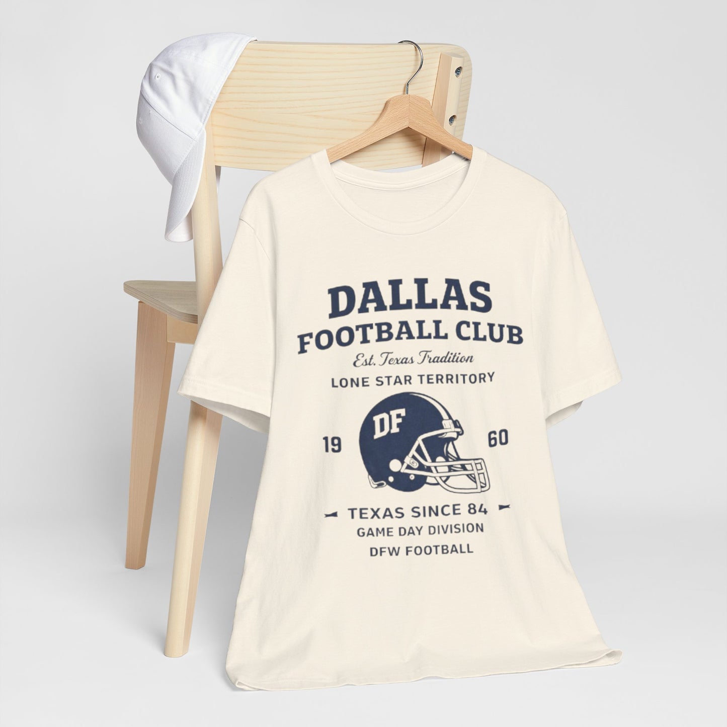 Dallas Football Club Vintage Helmet Tee
