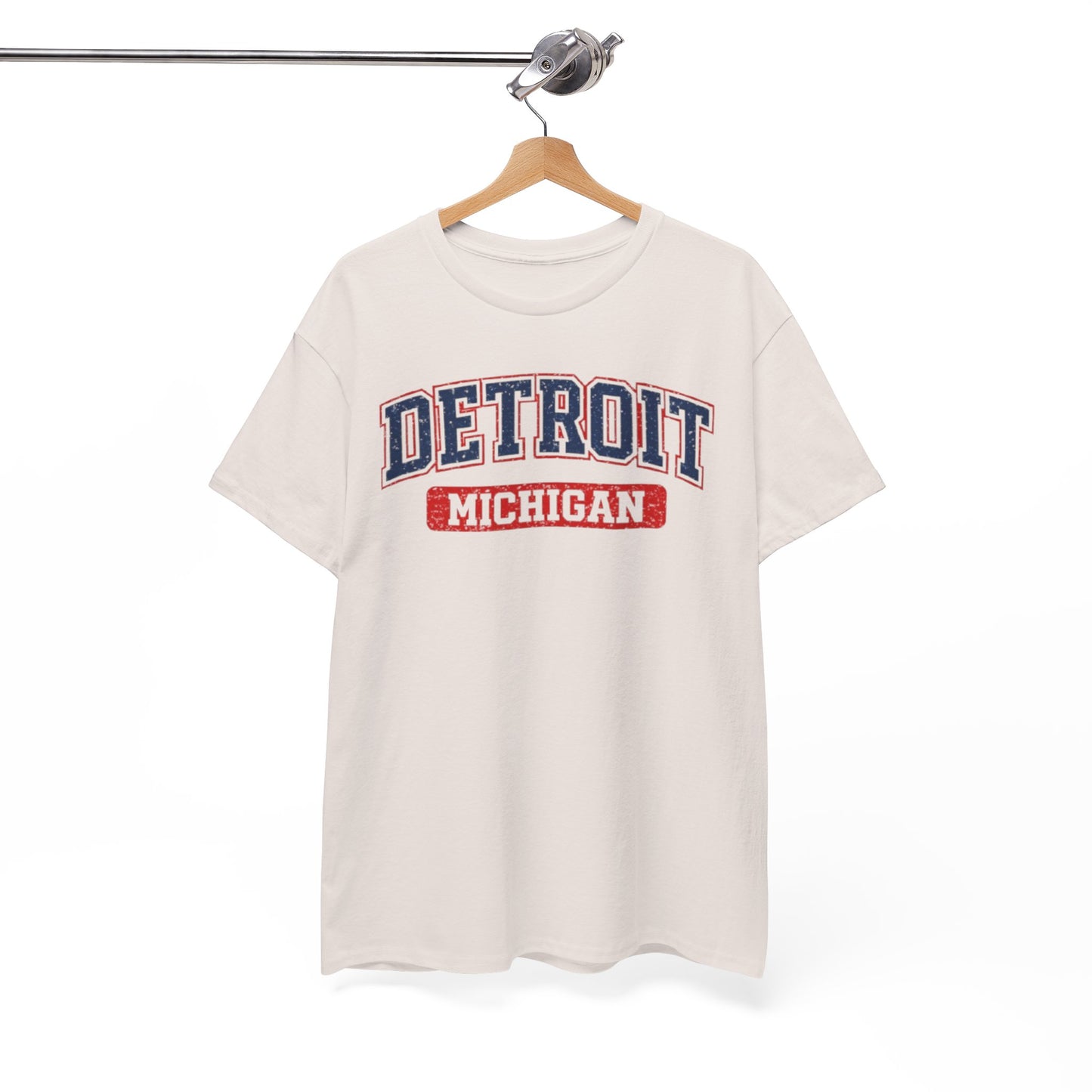 White Smoke Detroit Michigan Vintage Collegiate T-Shirt Vintage city tee  College style