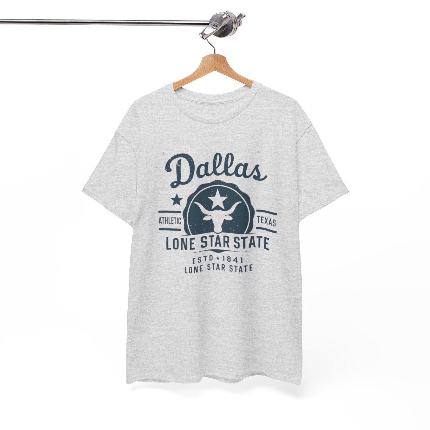 Dallas Lone Star State T-Shirt — Retro Texas Athletic Tee