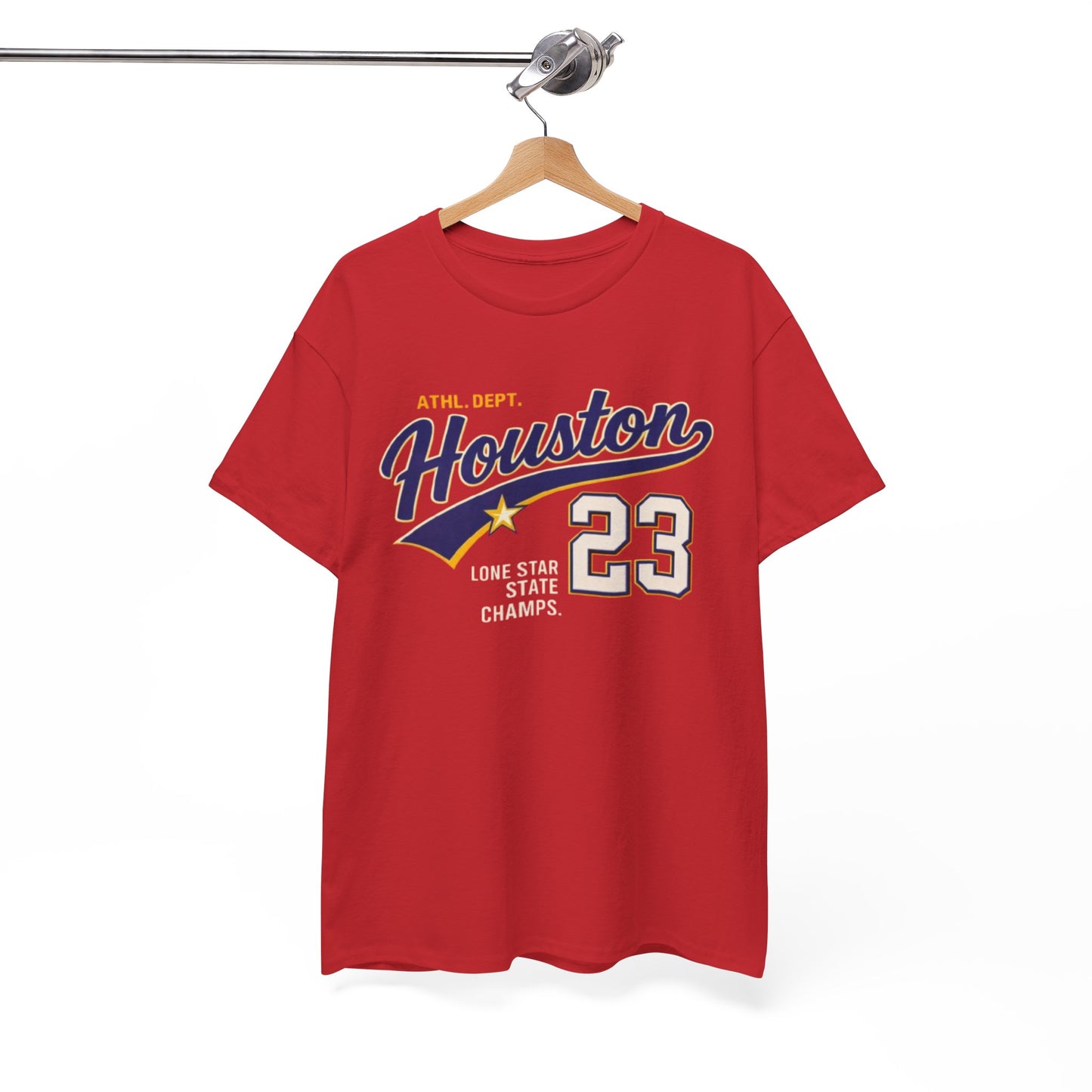 Houston 23 tee city athletic shirt retro sports vintage tee – football shirt, nfl fan apparel, image 1.0