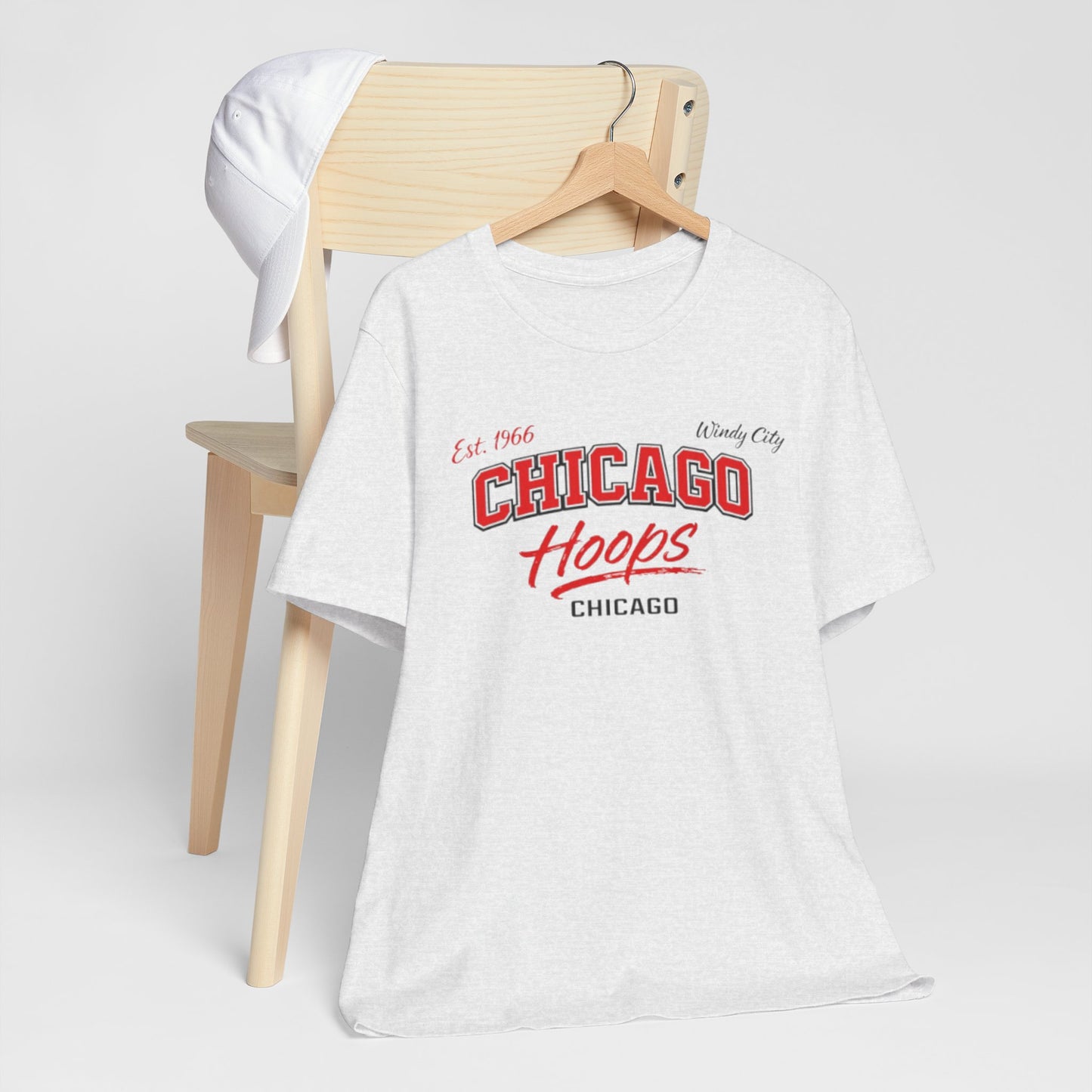 Chicago Hoops Tee – Vintage Chicago Basketball Shirt