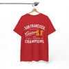 White Smoke Golden S.F. Champions San Francisco Heritage T-Shirt – California City  Tee