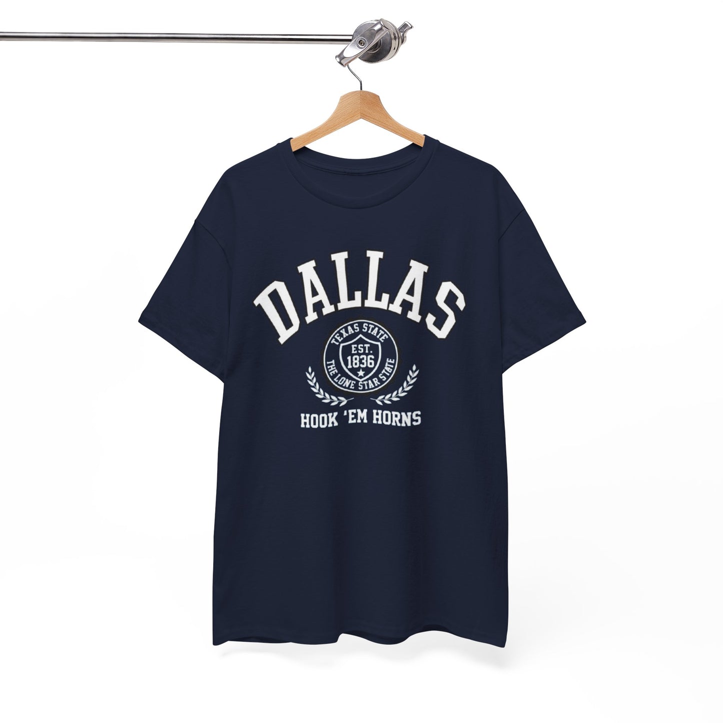 Dallas Hook 'Em Horns T-Shirt — Vintage Collegiate Tee