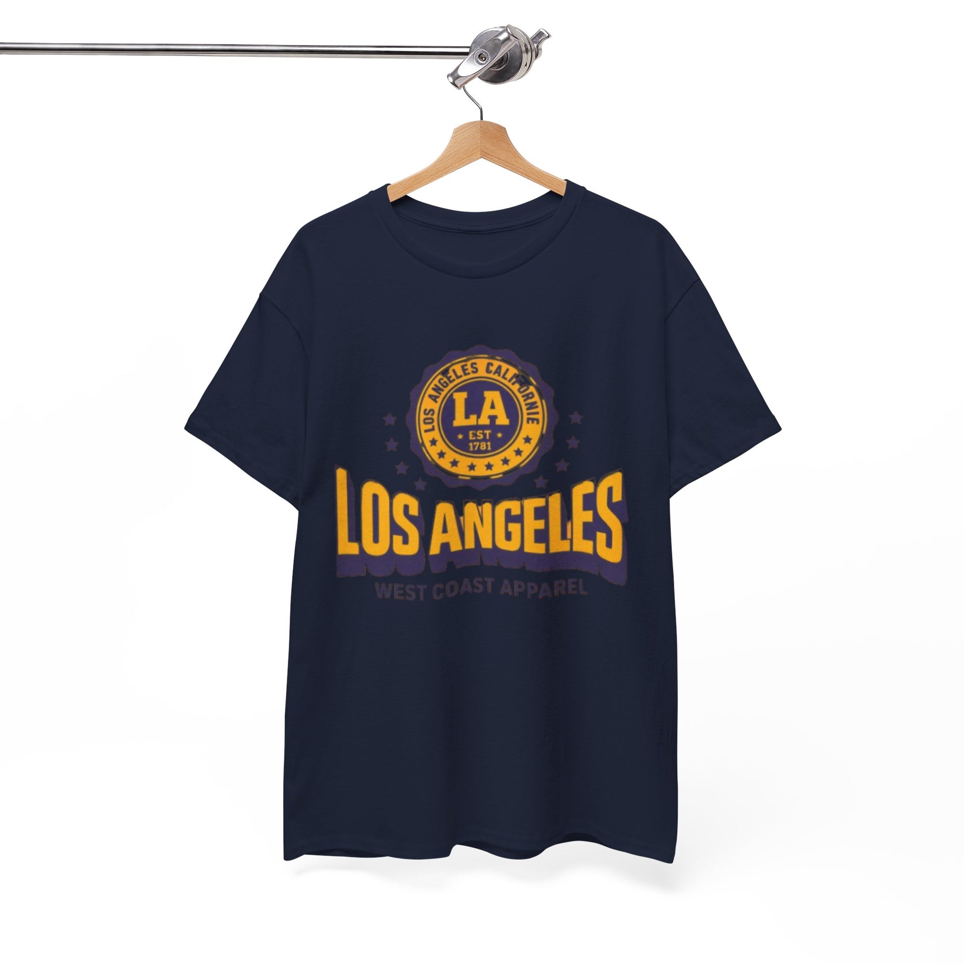 White Smoke Los Angeles West Coast Apparel Graphic T-Shirt – Retro City Streetwear Tee