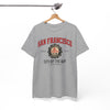 White Smoke City by the Bay San Francisco Sports Heritage T-Shirt – California Urban Graphic Tee