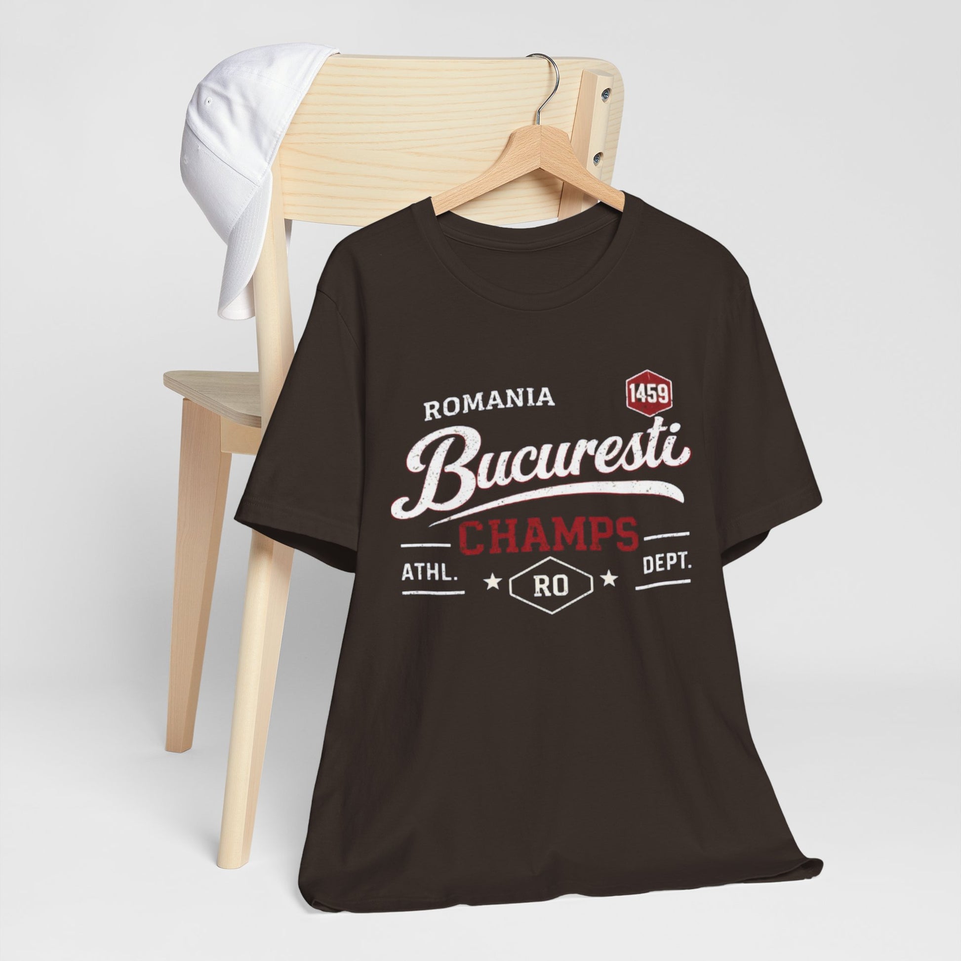 Tricou atletic vintage Bucuresti Champs Romania – fan gear, game day outfit, image 1.0
