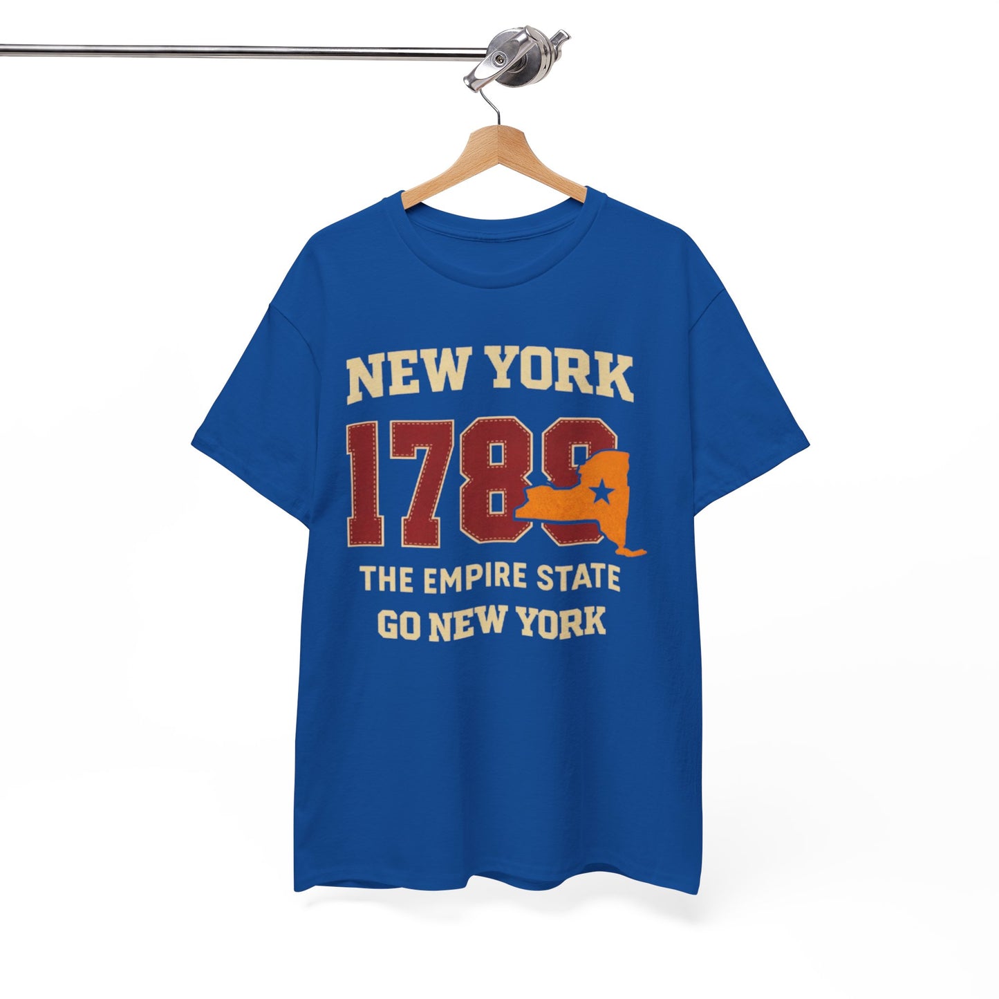 New York 1788 T-Shirt — Empire State Vintage Graphic Tee