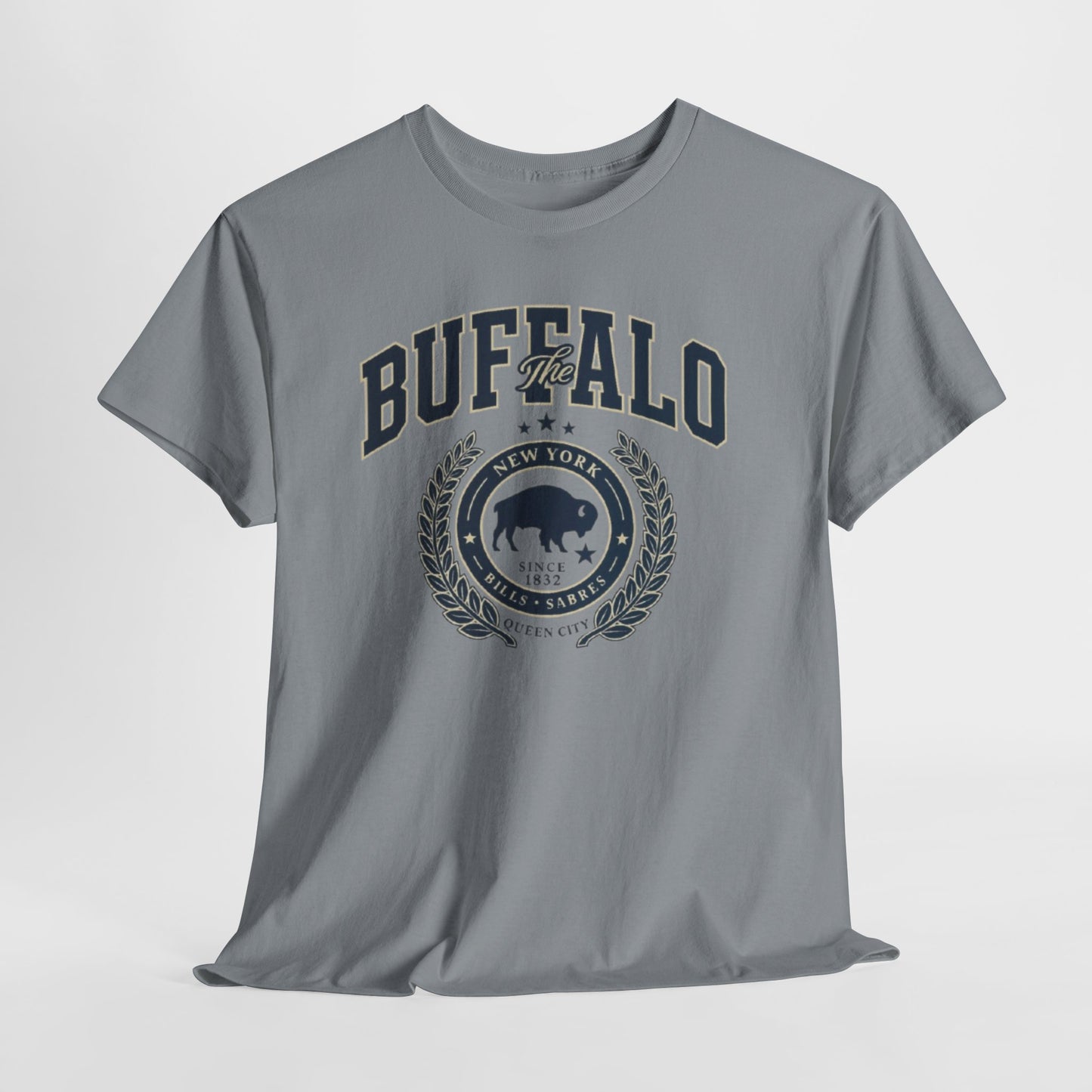 Buffalo Crest Tee – Vintage Buffalo Logo T-Shirt