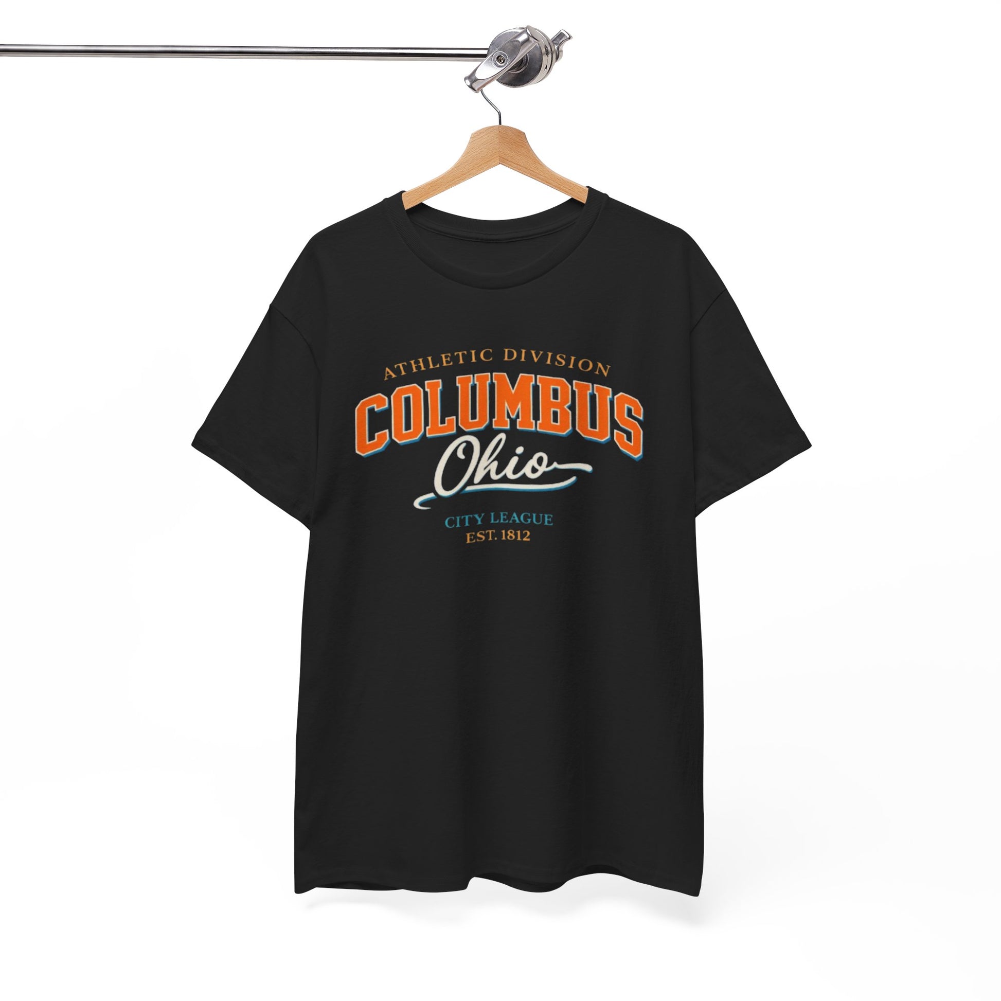 White Smoke Columbus Ohio Athletic Division T-Shirt