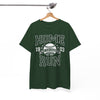 White Smoke Home Run Baseball Tee — Vintage New York Baseball Graphic T‑Shirt
