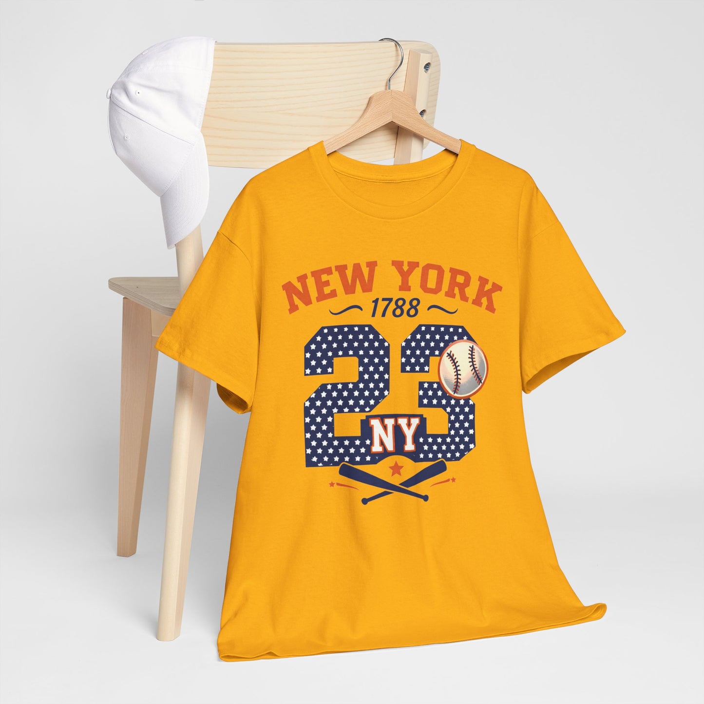 Baseball New York 23 T-Shirt — Retro NY Baseball Tee