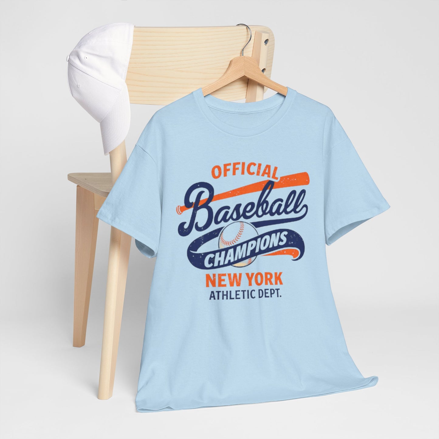 Baseball Champions Tee — Official New York Athletic Dept. Shirt