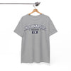 White Smoke Indianapolis Indiana T-Shirt - Collegiate City Tee