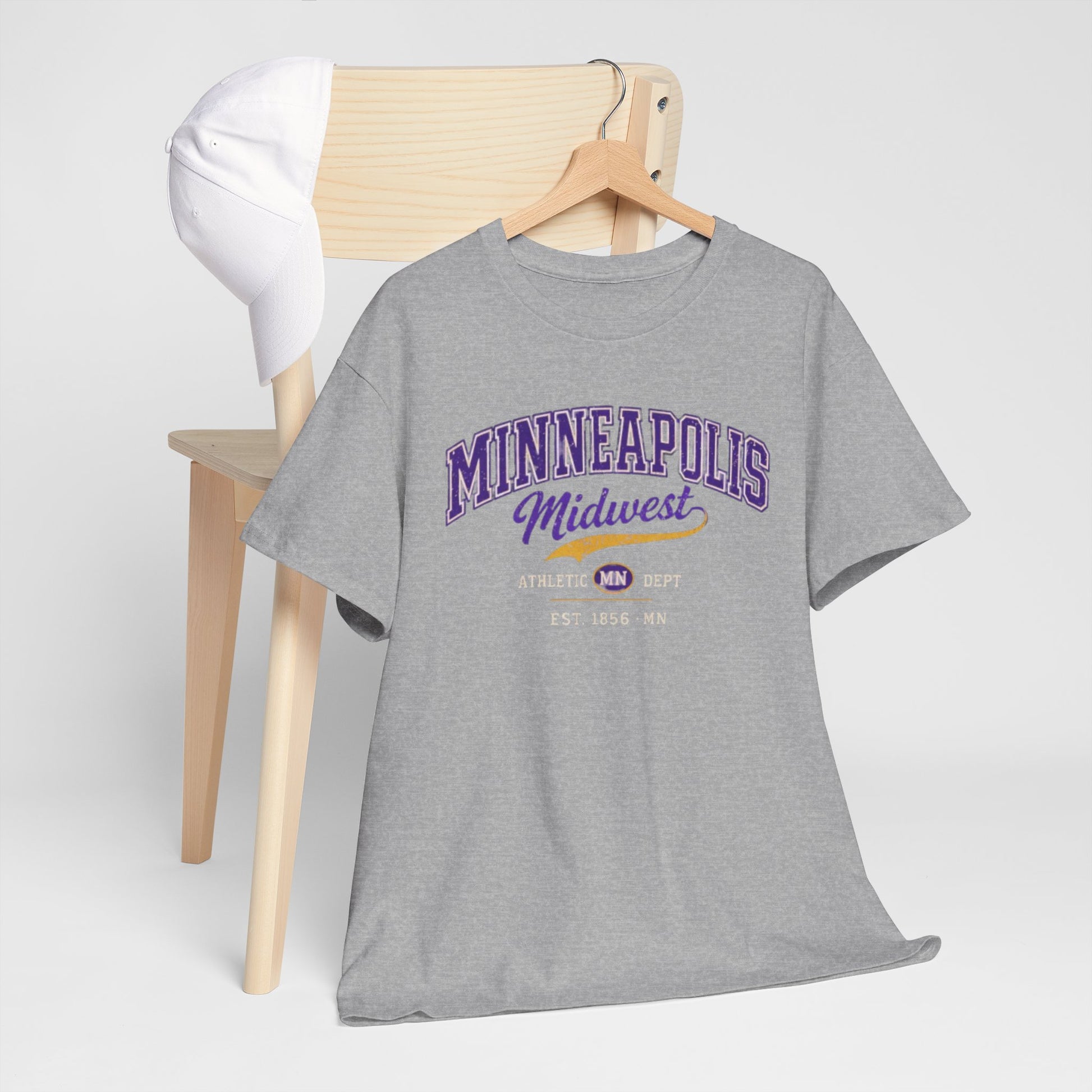 Minneapolis Midwest Athletic Tee — 'Minneapolis Midwest' Vintage Collegiate Graphic T-Shirt streetwear fashion product image 11