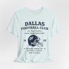 Lavender Dallas Football Club Vintage Helmet Tee
