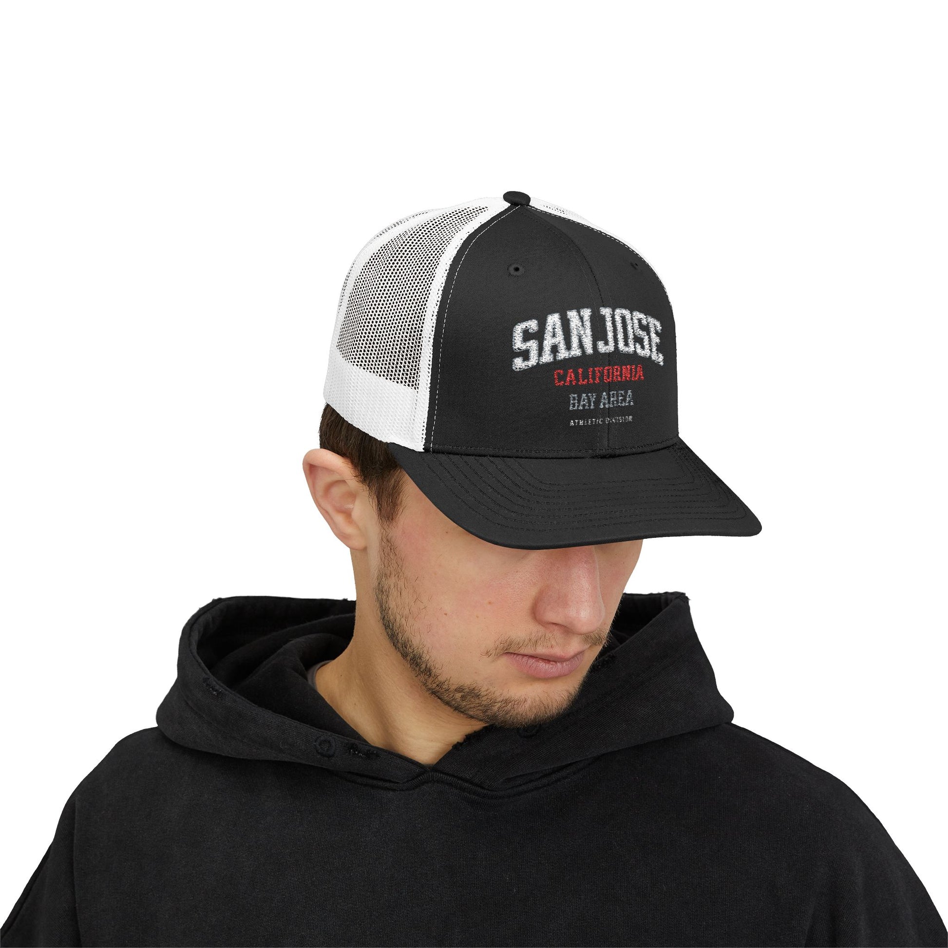 San Jose California Trucker Cap – Bay Area Snapback Hat streetwear fashion product image 19