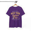White Smoke New York Legends Baseball T-Shirt — Vintage Heritage Bat & Ball Club Tee