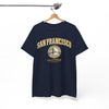 Golden City San Francisco Heritage Graphic T-Shirt – California Urban Classic Tee – fan gear, fan gear, image 1.0