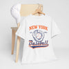 Lavender New York Baseball Vintage Graphic Tee
