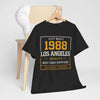Dark Slate Gray 1988 Los Angeles Vintage Tee — West Coast Outfitters Retro Graphic T-Shirt