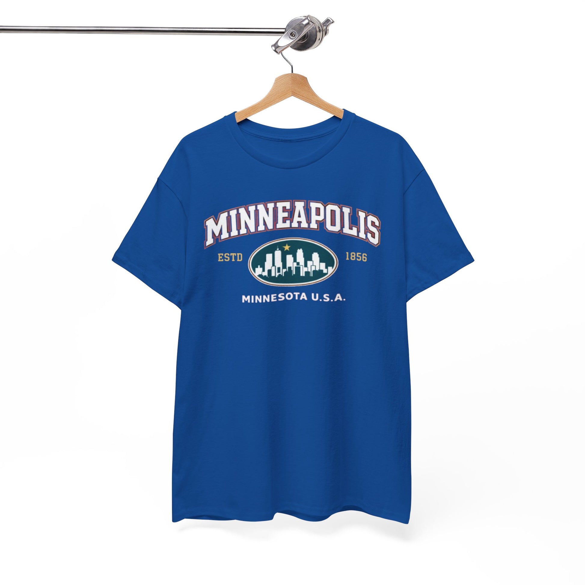 Minneapolis Skyline Tee — Minnesota U.S.A. City Graphic T-Shirt streetwear fashion product image 4