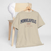 Minneapolis Vintage Script Tee — Minneapolis MN Retro City T-Shirt