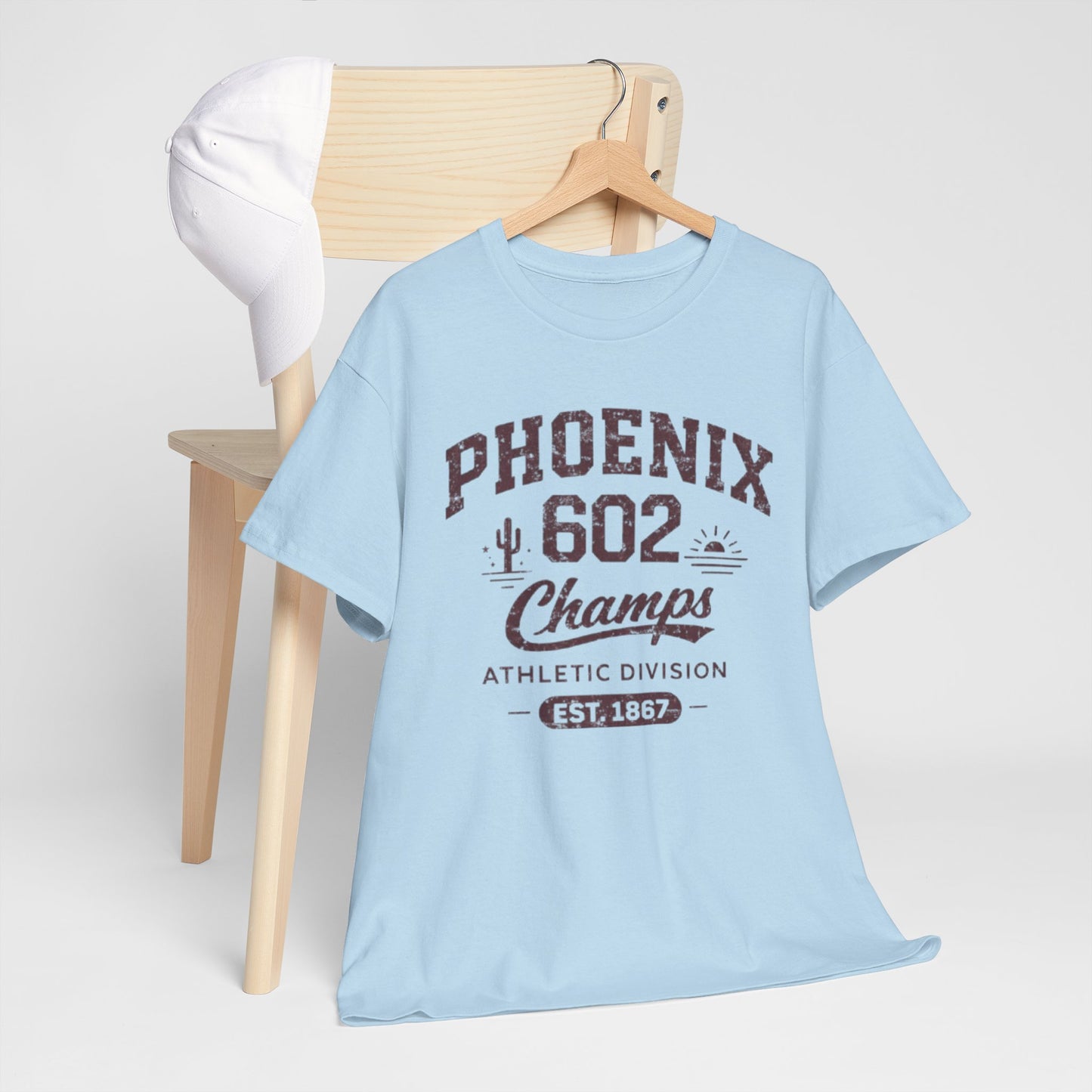Phoenix 602 Champs T-Shirt — Vintage Athletic Arizona Tee