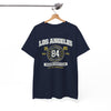 White Smoke Los Angeles Premium Sports Club Graphic T-Shirt – West Coast City Streetwear Tee