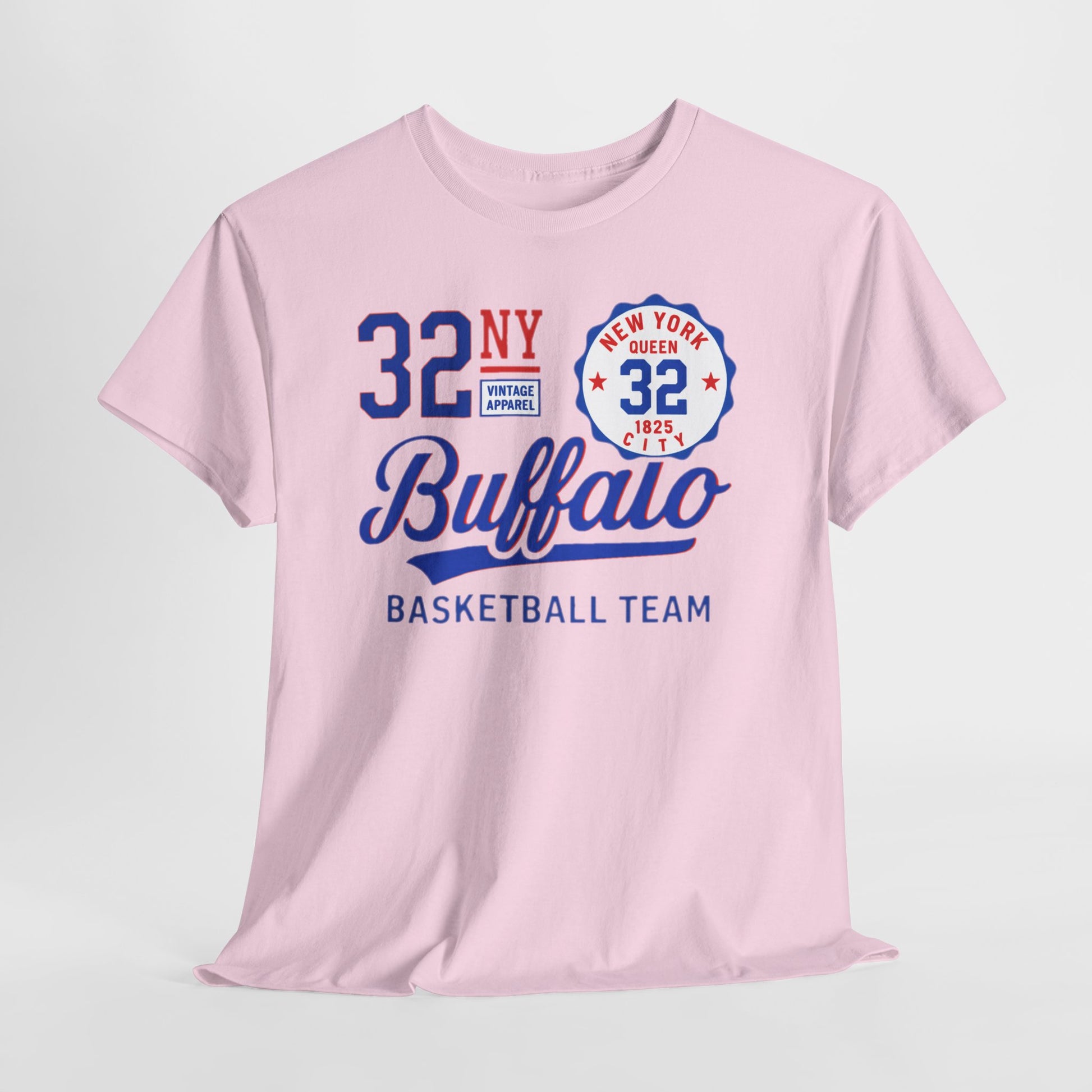 Thistle Buffalo 32 Basketball Team Tee — Vintage NY Sports T-Shirt